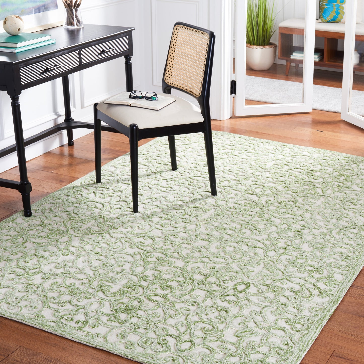 Tapis en laine moderne fait main SAFAVIEH Trace Racheal