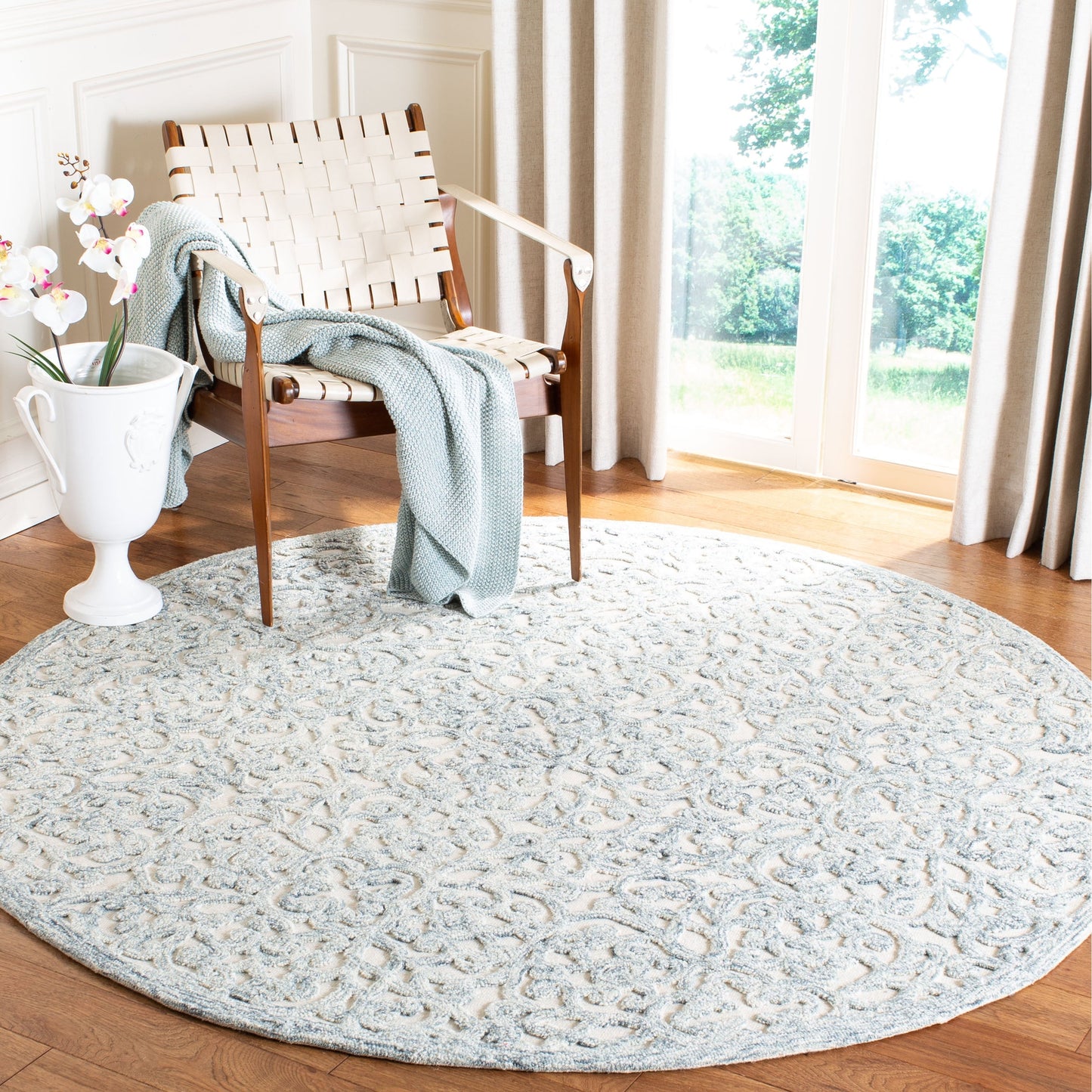 Tapis en laine moderne fait main SAFAVIEH Trace Racheal