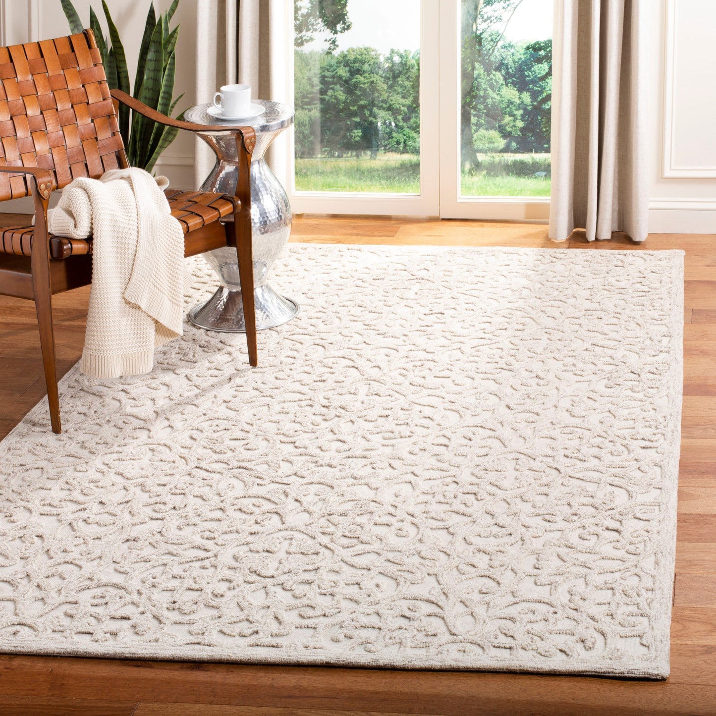 Tapis en laine moderne fait main SAFAVIEH Trace Racheal