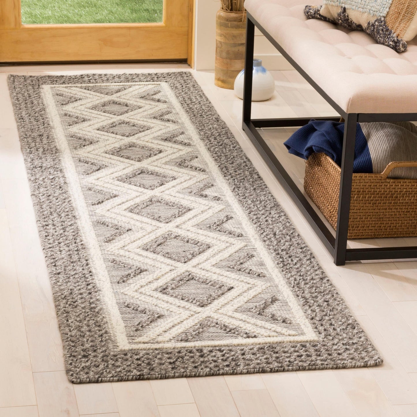 Tapis en laine Shonna du Vermont fait main SAFAVIEH