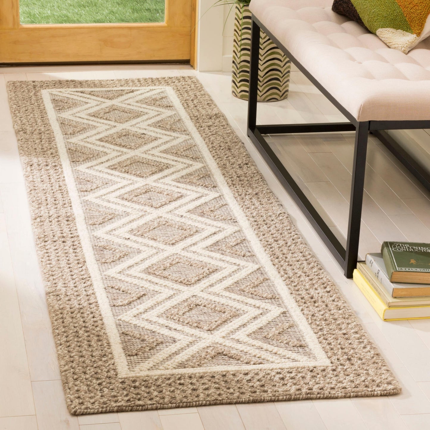 Tapis en laine Shonna du Vermont fait main SAFAVIEH