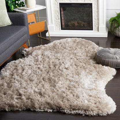 SAFAVIEH Tapis extra épais fait main Vukosava Shag Guenevere 3 pouces