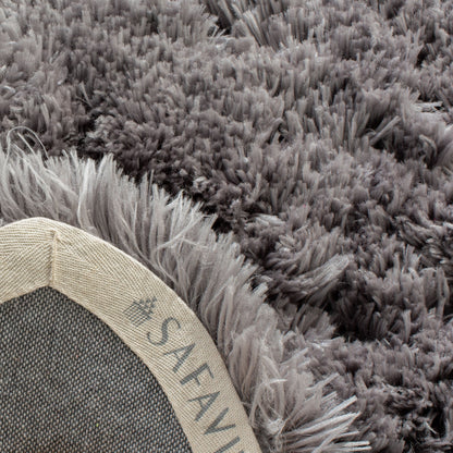 SAFAVIEH Tapis extra épais fait main Vukosava Shag Guenevere 3 pouces