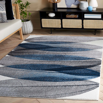 Tapis abstrait moderne du milieu du siècle SAFAVIEH Hollywood Josefine