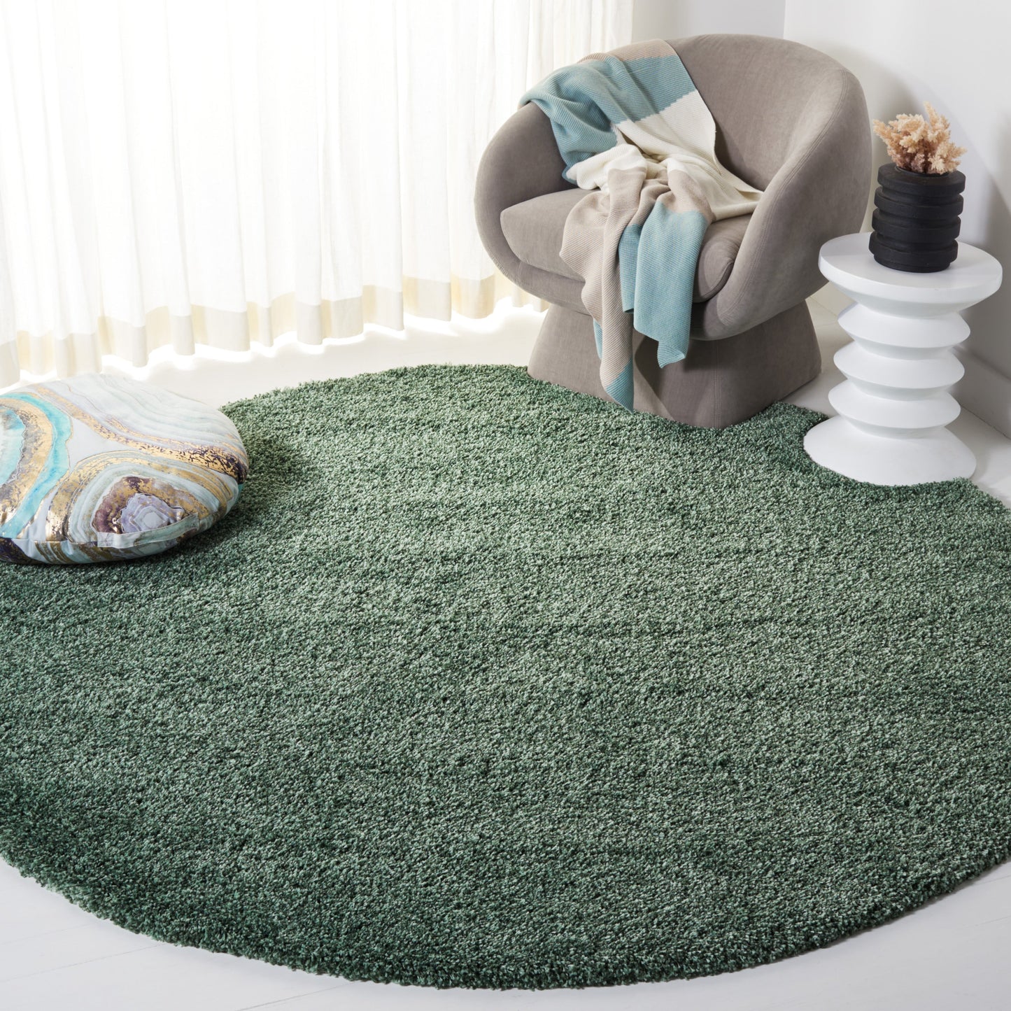 Tapis SAFAVIEH Hudson Shag Debi de 2 pouces d'épaisseur