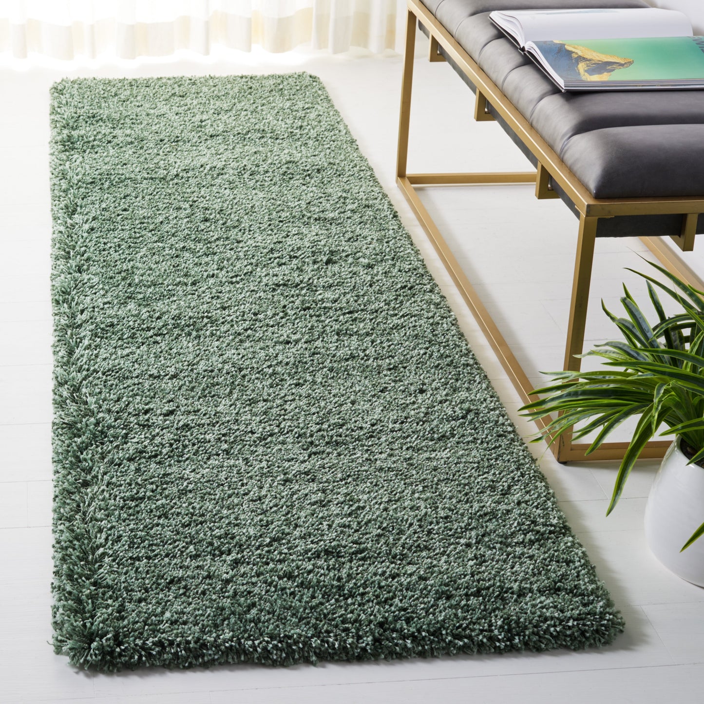 Tapis SAFAVIEH Hudson Shag Debi de 2 pouces d'épaisseur