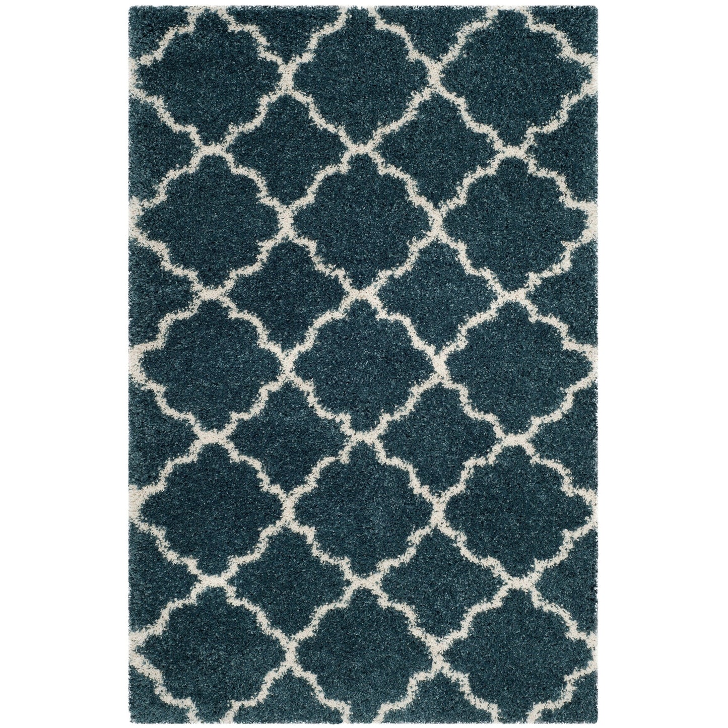Tapis SAFAVIEH Hudson Shag Jeryl Glam Trellis de 5 cm d'épaisseur