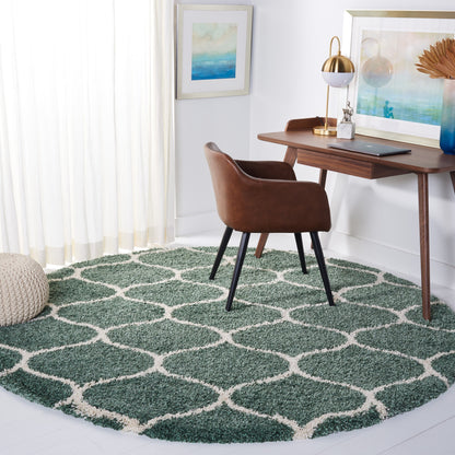 Tapis SAFAVIEH Hudson Shag Pushpa Trellis de 2 pouces d'épaisseur