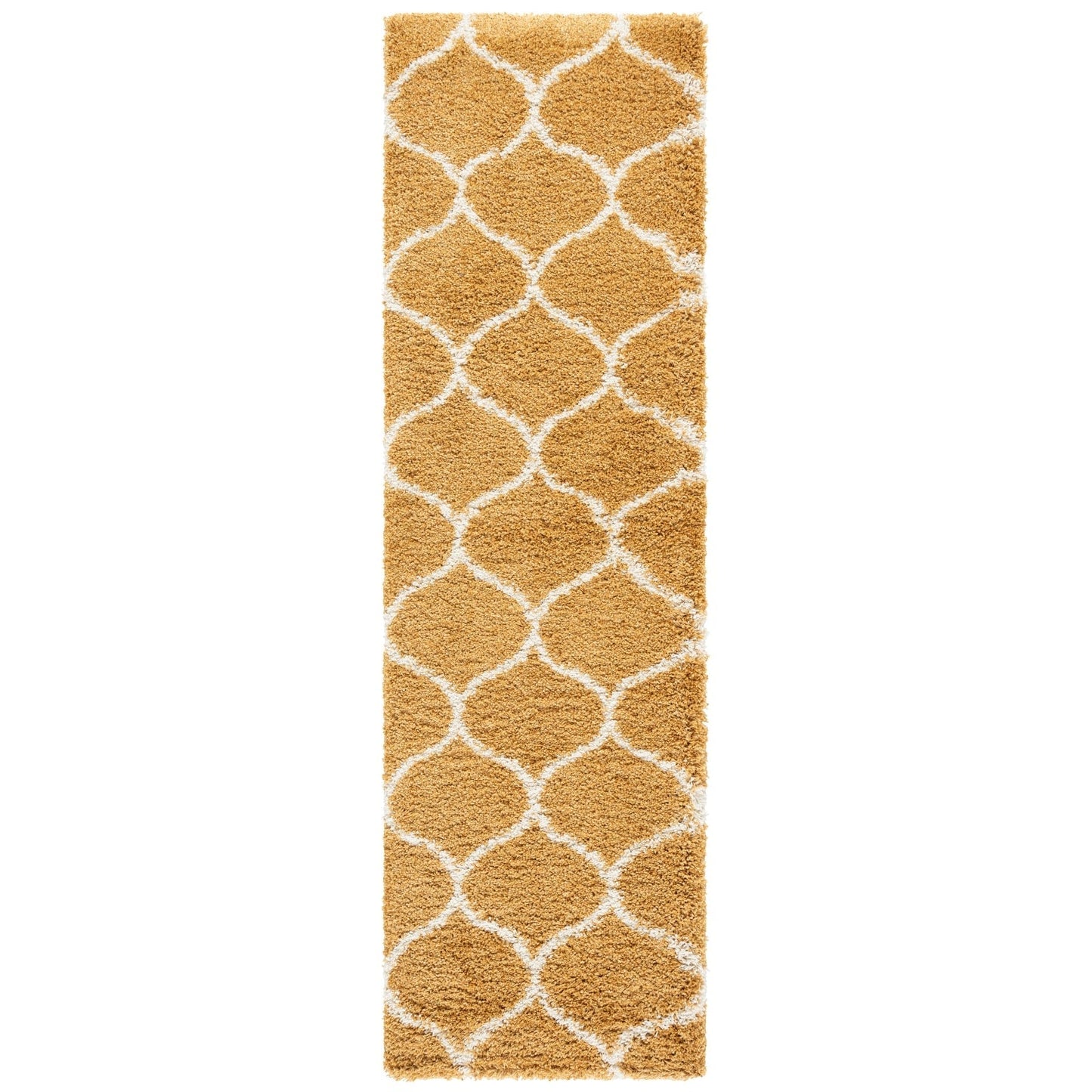 Tapis SAFAVIEH Hudson Shag Pushpa Trellis de 2 pouces d'épaisseur