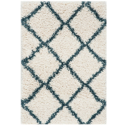 Tapis SAFAVIEH Hudson Shag Raili Diamond Trellis de 5 cm d'épaisseur
