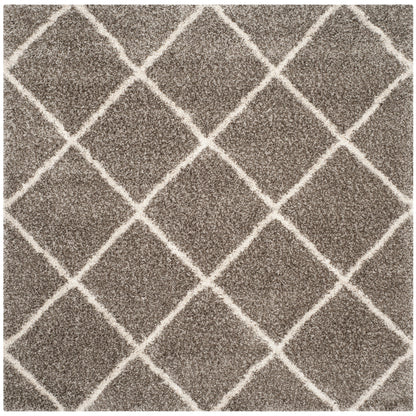 Tapis SAFAVIEH Hudson Shag Raili Diamond Treillis de 2 pouces d'épaisseur