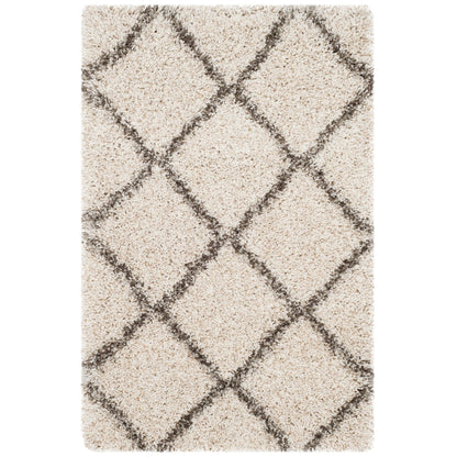 Tapis SAFAVIEH Hudson Shag Raili Diamond Treillis de 2 pouces d'épaisseur