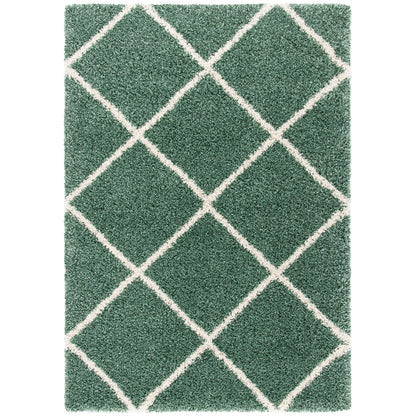 Tapis SAFAVIEH Hudson Shag Raili Diamond Trellis de 5 cm d'épaisseur