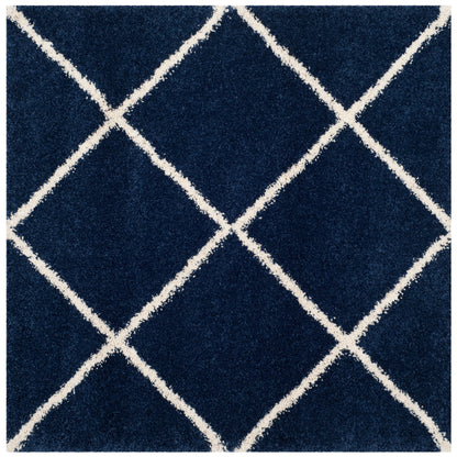 Tapis SAFAVIEH Hudson Shag Raili Diamond Treillis de 2 pouces d'épaisseur