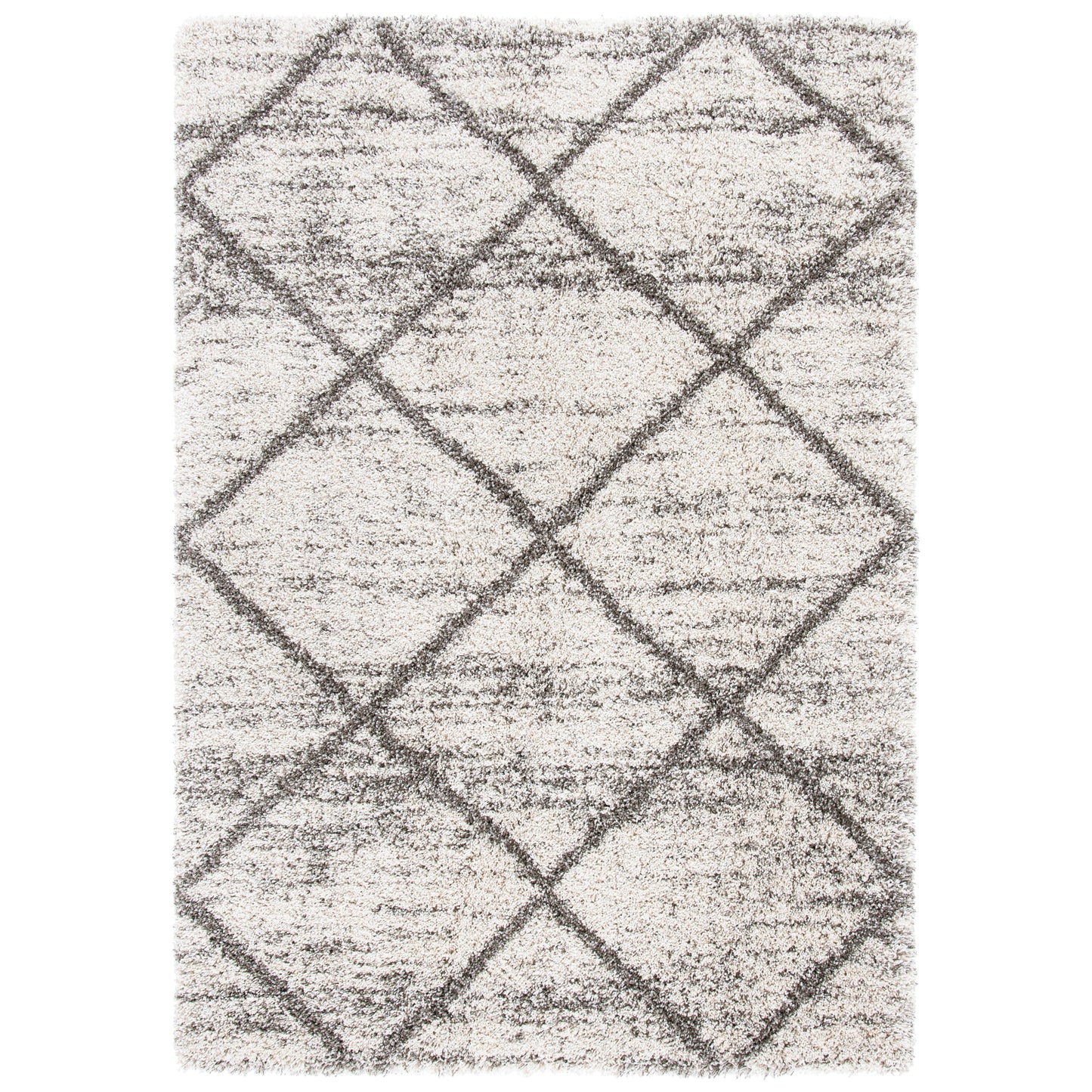 Tapis SAFAVIEH Hudson Shag Raili Diamond Trellis de 5 cm d'épaisseur