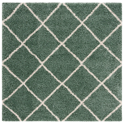 Tapis SAFAVIEH Hudson Shag Raili Diamond Treillis de 2 pouces d'épaisseur