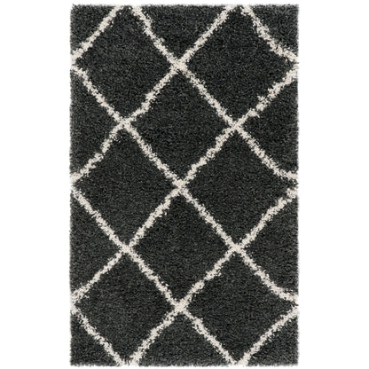 Tapis SAFAVIEH Hudson Shag Raili Diamond Treillis de 2 pouces d'épaisseur