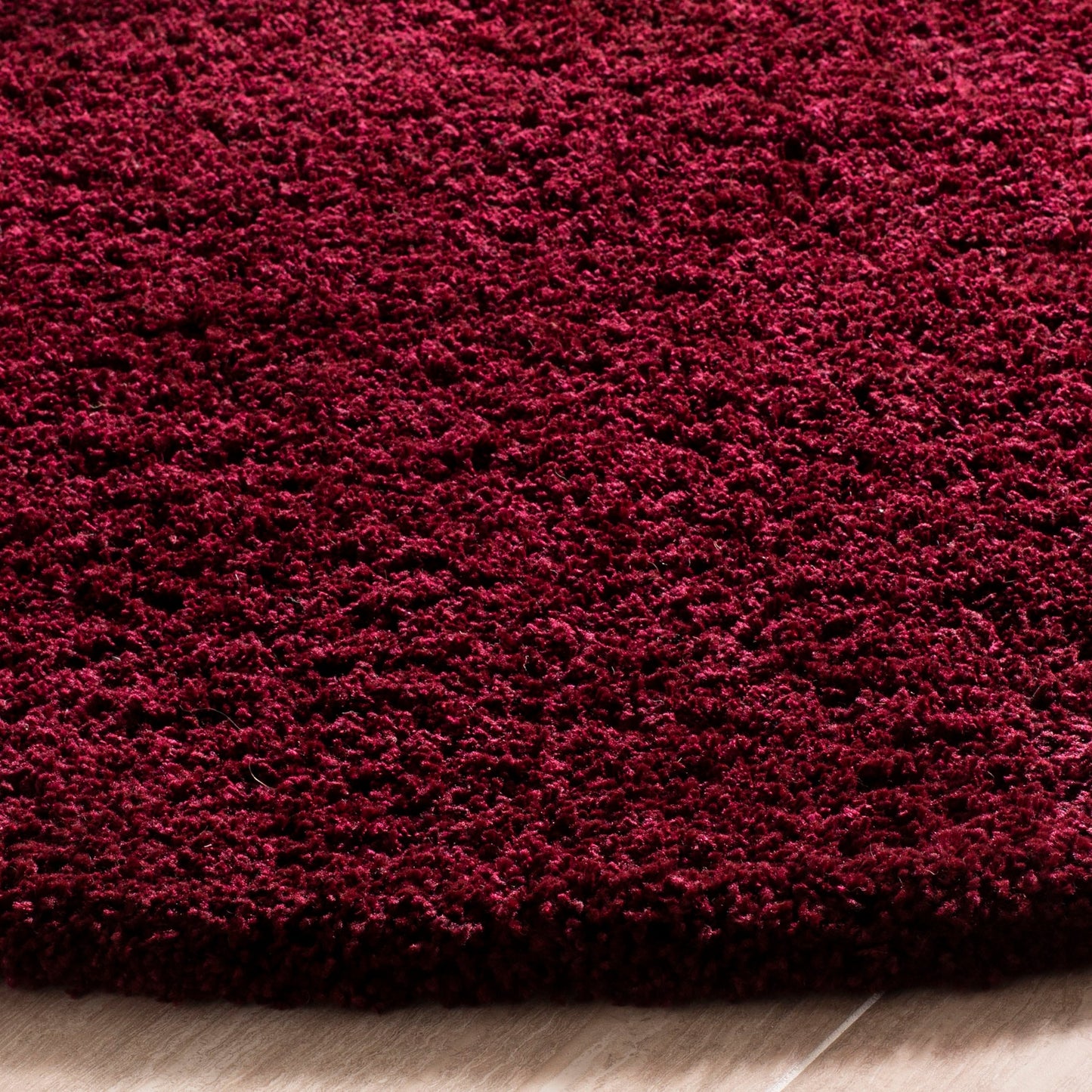 SAFAVIEH Tapis Laguna Shag Viroana uni de 2 pouces d'épaisseur