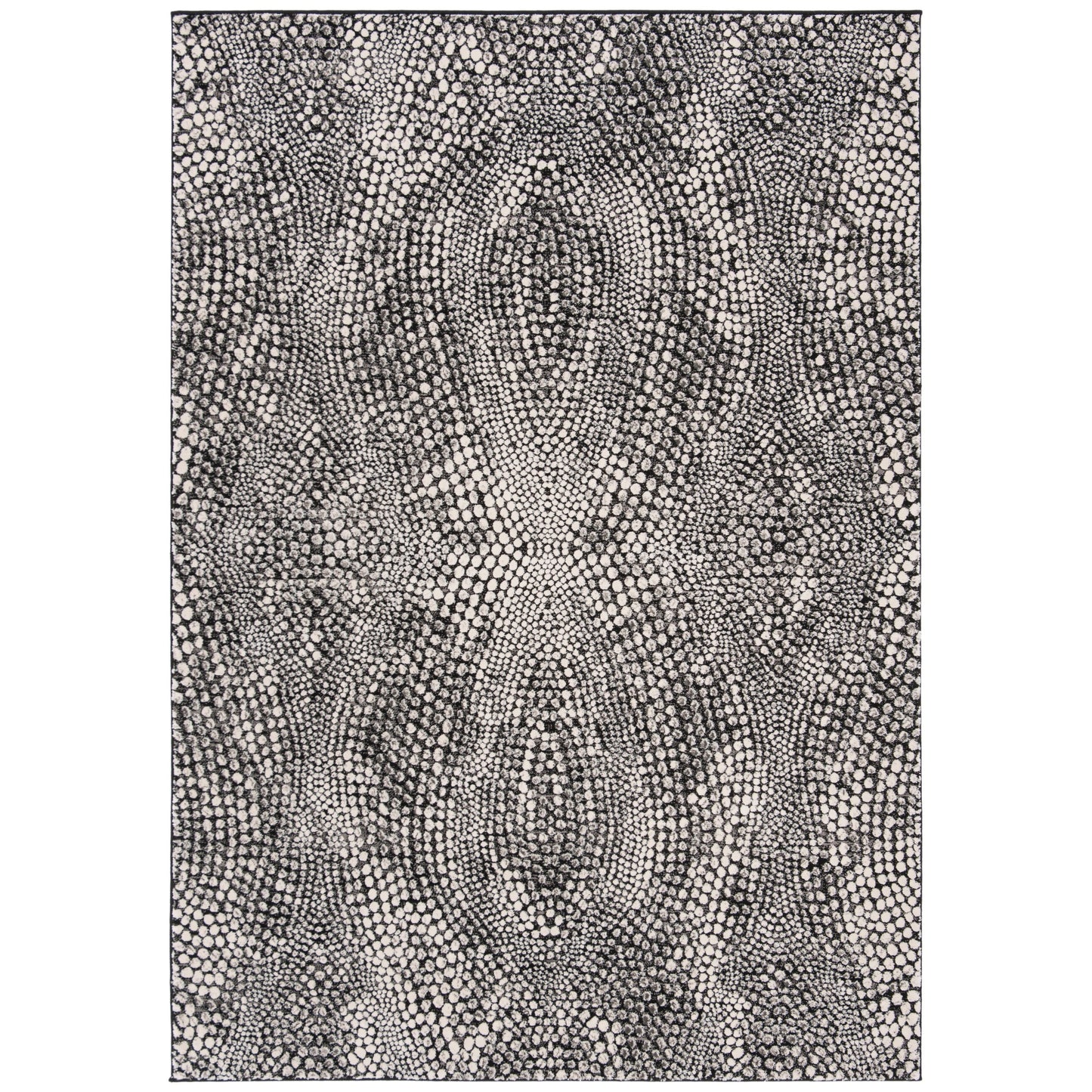 Tapis moderne abstrait en polyester SAFAVIEH Lurex Carleen