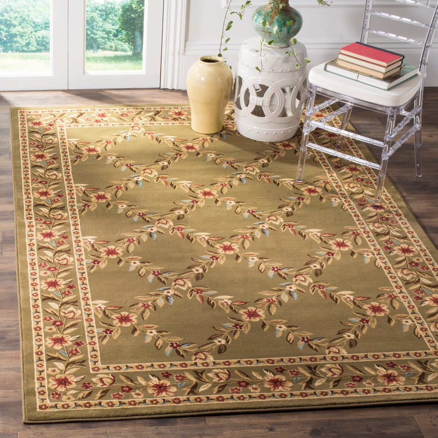Tapis traditionnel oriental en treillis SAFAVIEH Lyndhurst Arenda