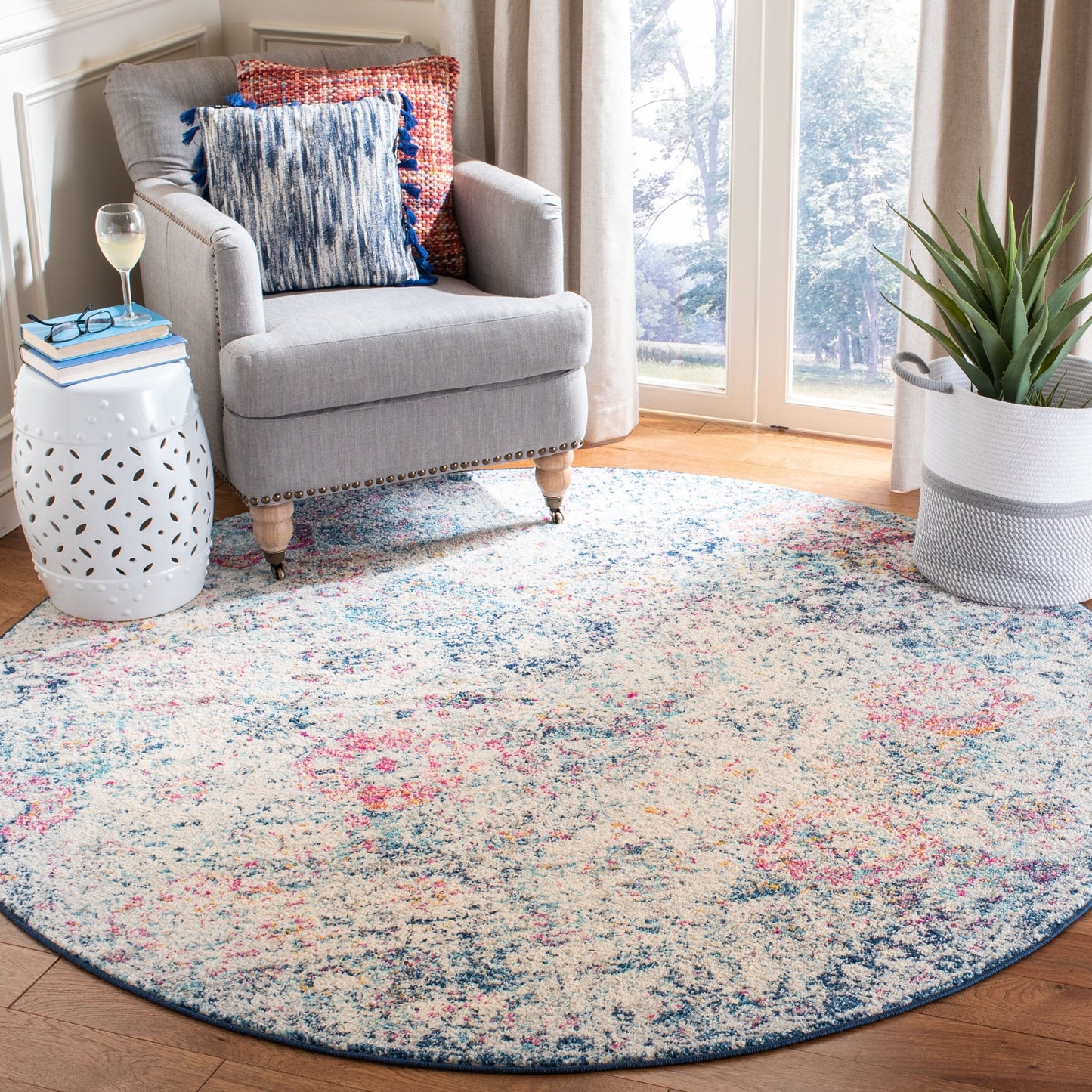 Tapis SAFAVIEH Madison Bettylou Boho Chic effet vieilli