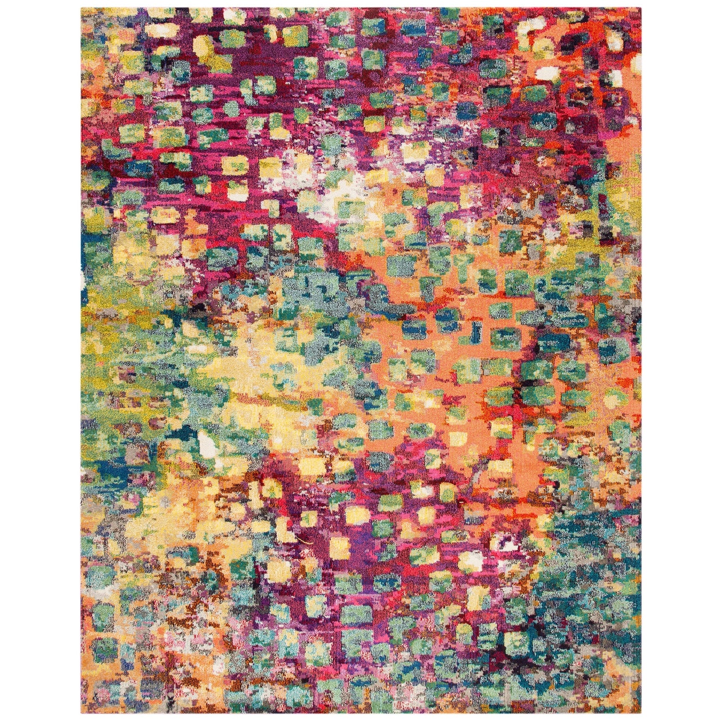 Tapis SAFAVIEH Madison Cherie moderne abstrait aquarelle