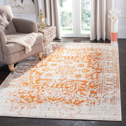 Tapis rustique vieilli SAFAVIEH Madison Delois Medallion à motif médaillon