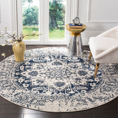 Tapis rustique vieilli SAFAVIEH Madison Delois Medallion à motif médaillon