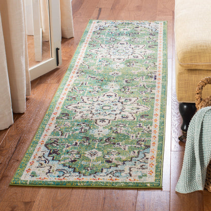 SAFAVIEH Tapis Madison Katelijne Boho médaillon vieilli