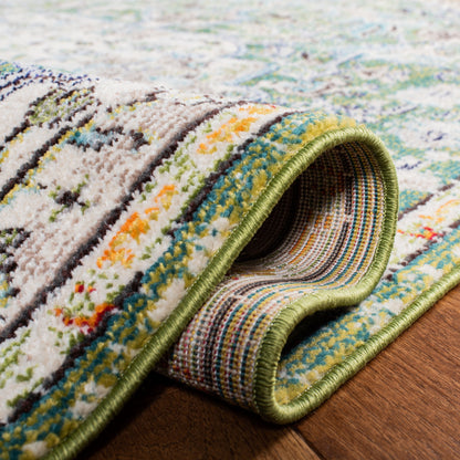 Tapis SAFAVIEH Madison Libusa Boho à médaillon vieilli