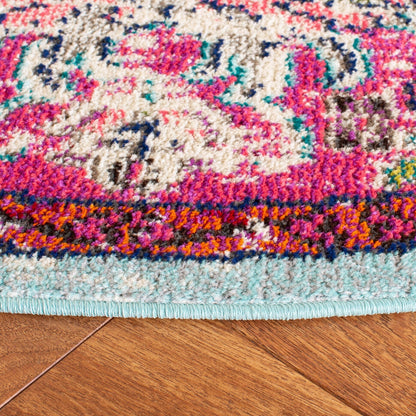 Tapis SAFAVIEH Madison Libusa Boho à médaillon vieilli
