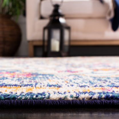 Tapis SAFAVIEH Madison Libusa Boho à médaillon vieilli