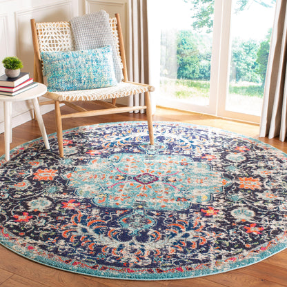 Tapis SAFAVIEH Madison Libusa Boho à médaillon vieilli
