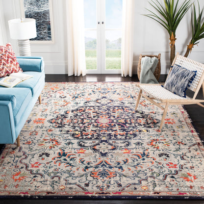Tapis SAFAVIEH Madison Libusa Boho à médaillon vieilli
