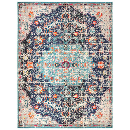 Tapis SAFAVIEH Madison Libusa Boho à médaillon vieilli