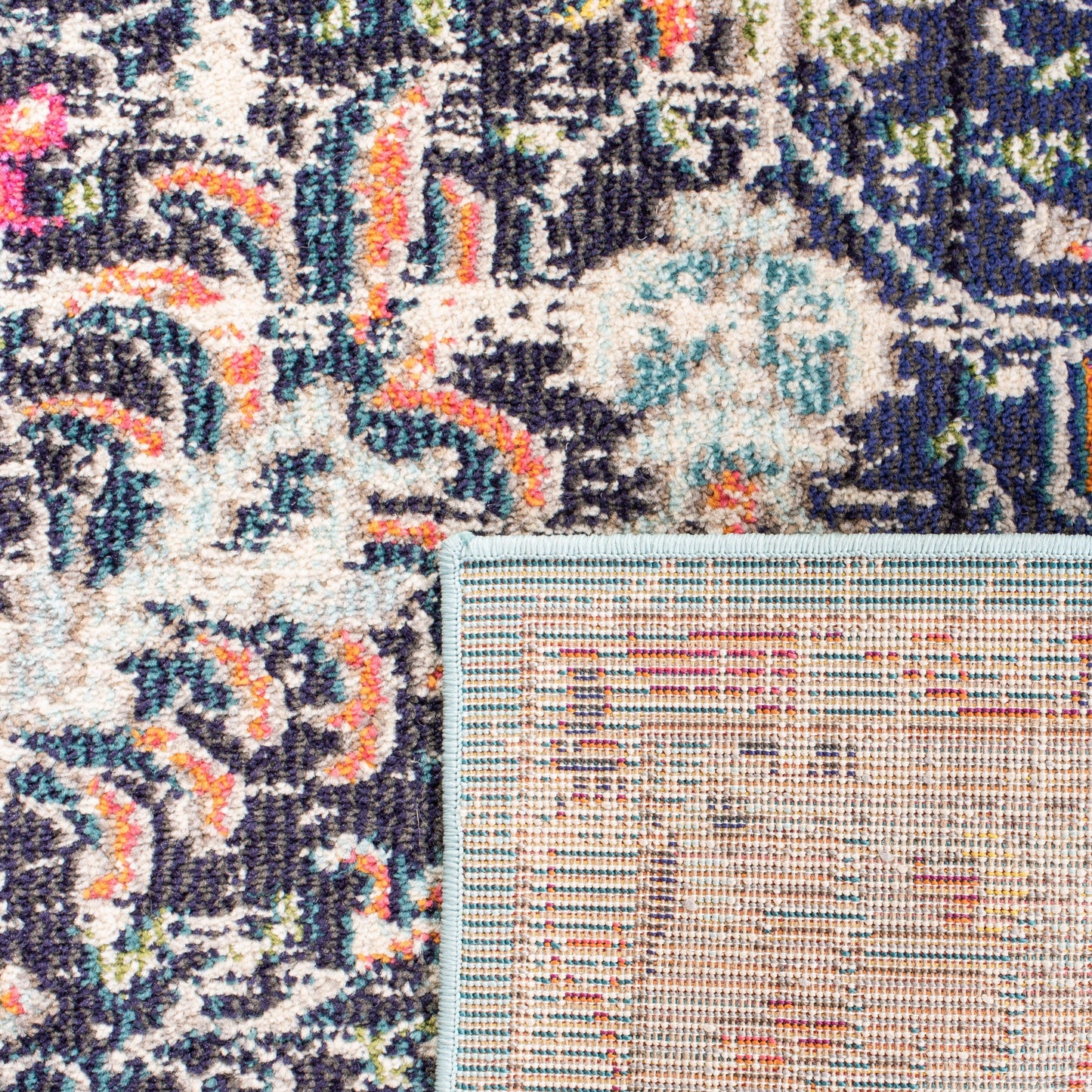 Tapis SAFAVIEH Madison Libusa Boho à médaillon vieilli