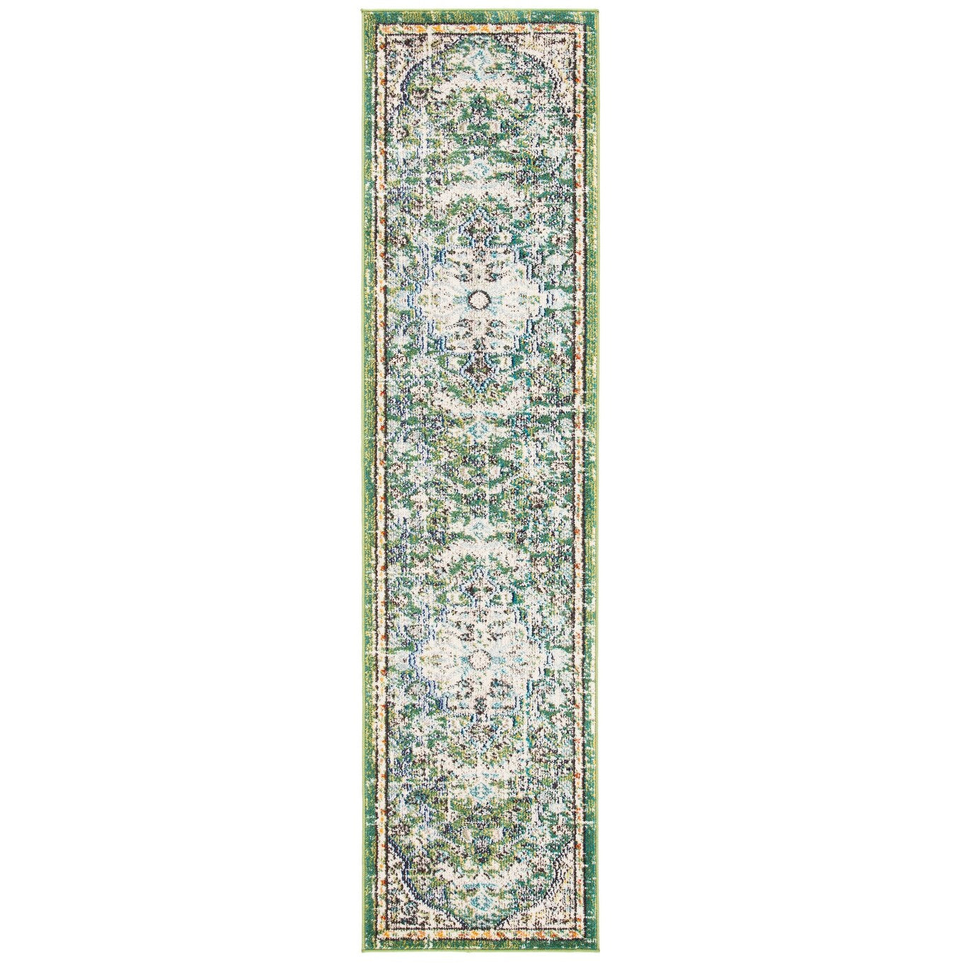 Tapis SAFAVIEH Madison Libusa Boho à médaillon vieilli