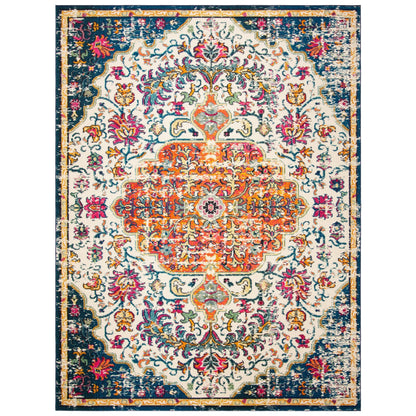 Tapis SAFAVIEH Madison Libusa Boho à médaillon vieilli