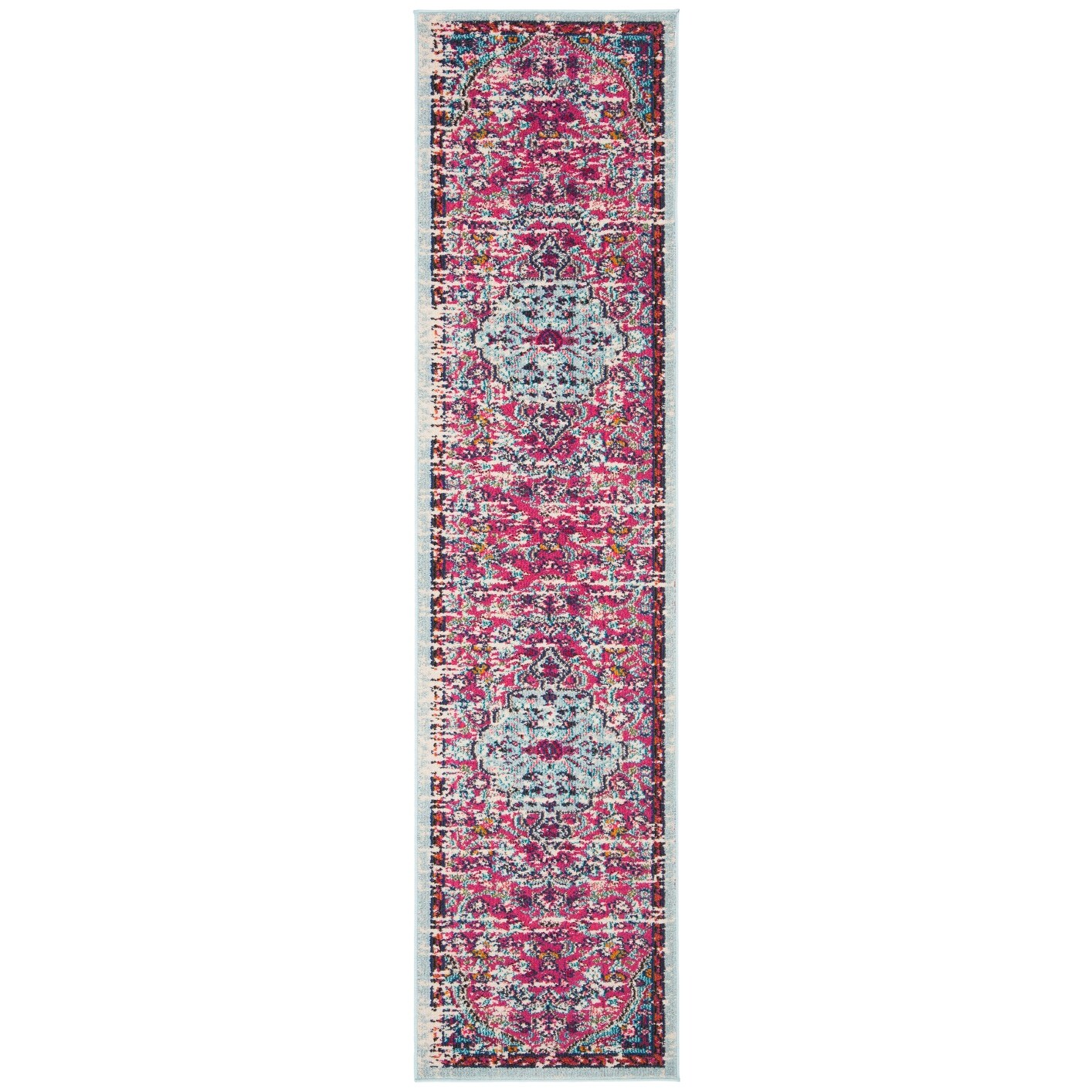 Tapis SAFAVIEH Madison Libusa Boho à médaillon vieilli