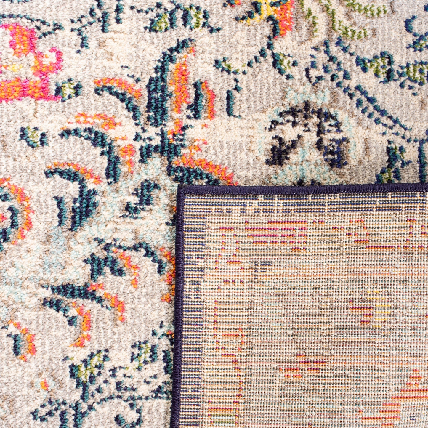 Tapis SAFAVIEH Madison Libusa Boho à médaillon vieilli