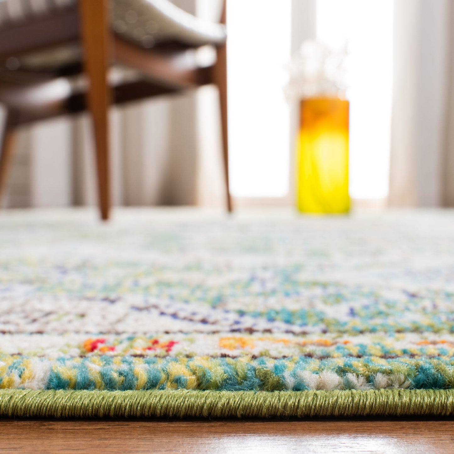 Tapis SAFAVIEH Madison Libusa Boho à médaillon vieilli