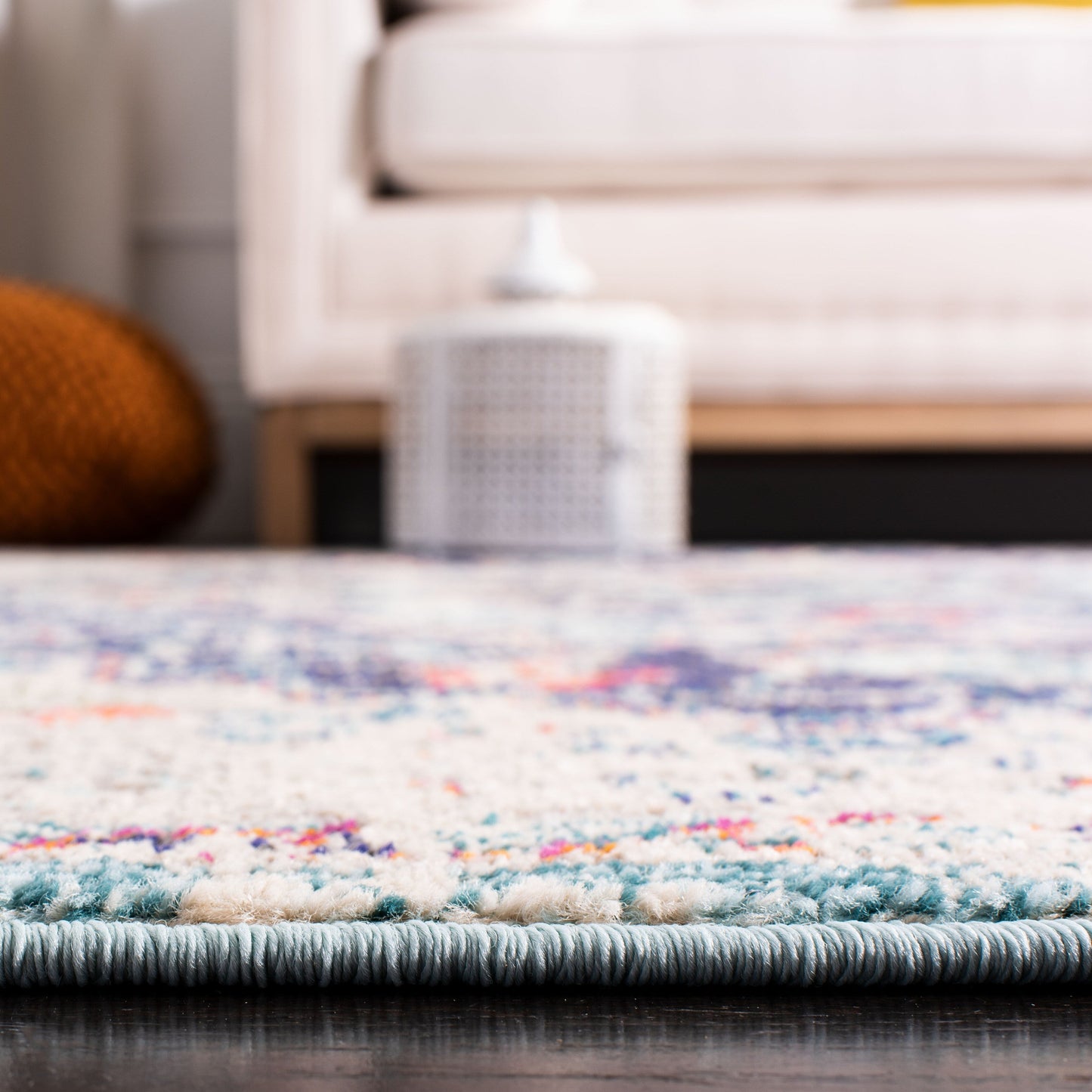 Tapis SAFAVIEH Madison Libusa Boho à médaillon vieilli