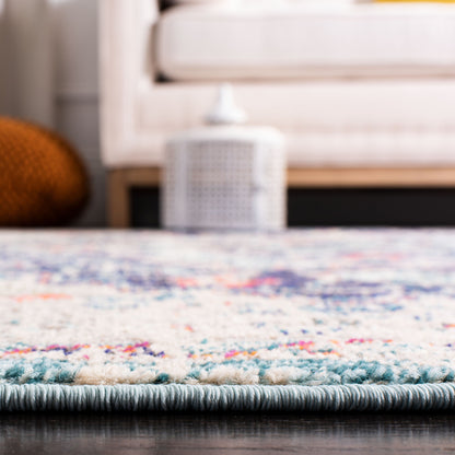 Tapis SAFAVIEH Madison Libusa Boho à médaillon vieilli