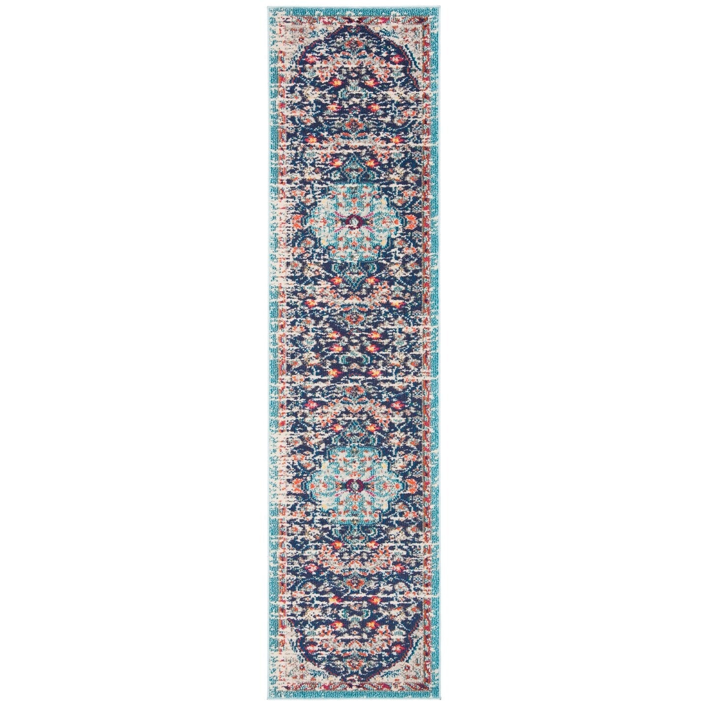 Tapis SAFAVIEH Madison Libusa Boho à médaillon vieilli
