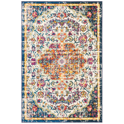 Tapis SAFAVIEH Madison Libusa Boho à médaillon vieilli
