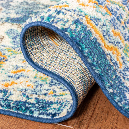 Tapis décoratif SAFAVIEH Madison Marilou Boho Medallion effet vieilli