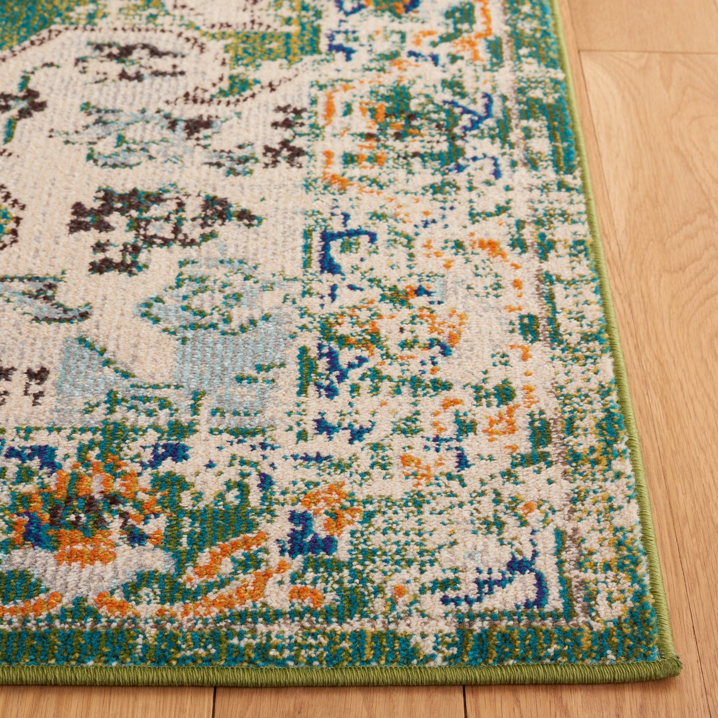 Tapis décoratif SAFAVIEH Madison Marilou Boho Medallion effet vieilli