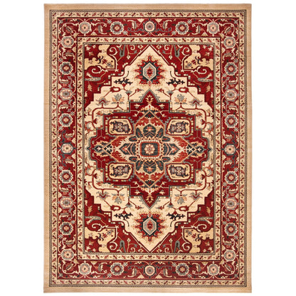 Tapis SAFAVIEH Mahal Beverley Traditional Grandeur Rouge/Naturel