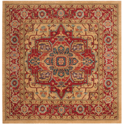 Tapis SAFAVIEH Mahal Beverley Traditional Grandeur Rouge/Naturel