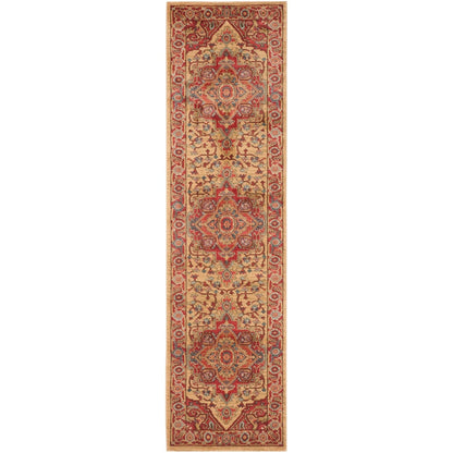 Tapis SAFAVIEH Mahal Beverley Traditional Grandeur Rouge/Naturel